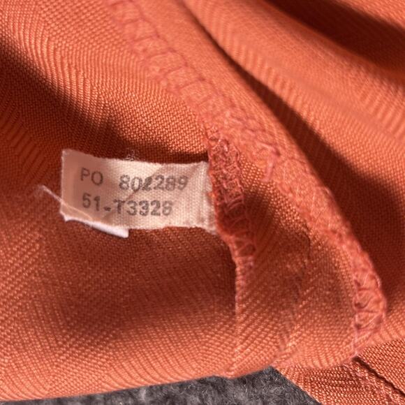 Tommy Bahama Shirt Mens Large Orange 100% Silk Relax Camp Button Up Casual - Picture 10 of 13